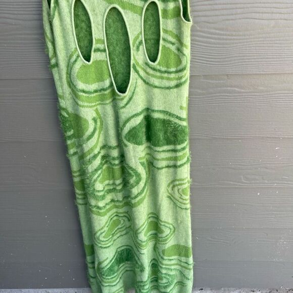 House of Sunny Hockney green dress